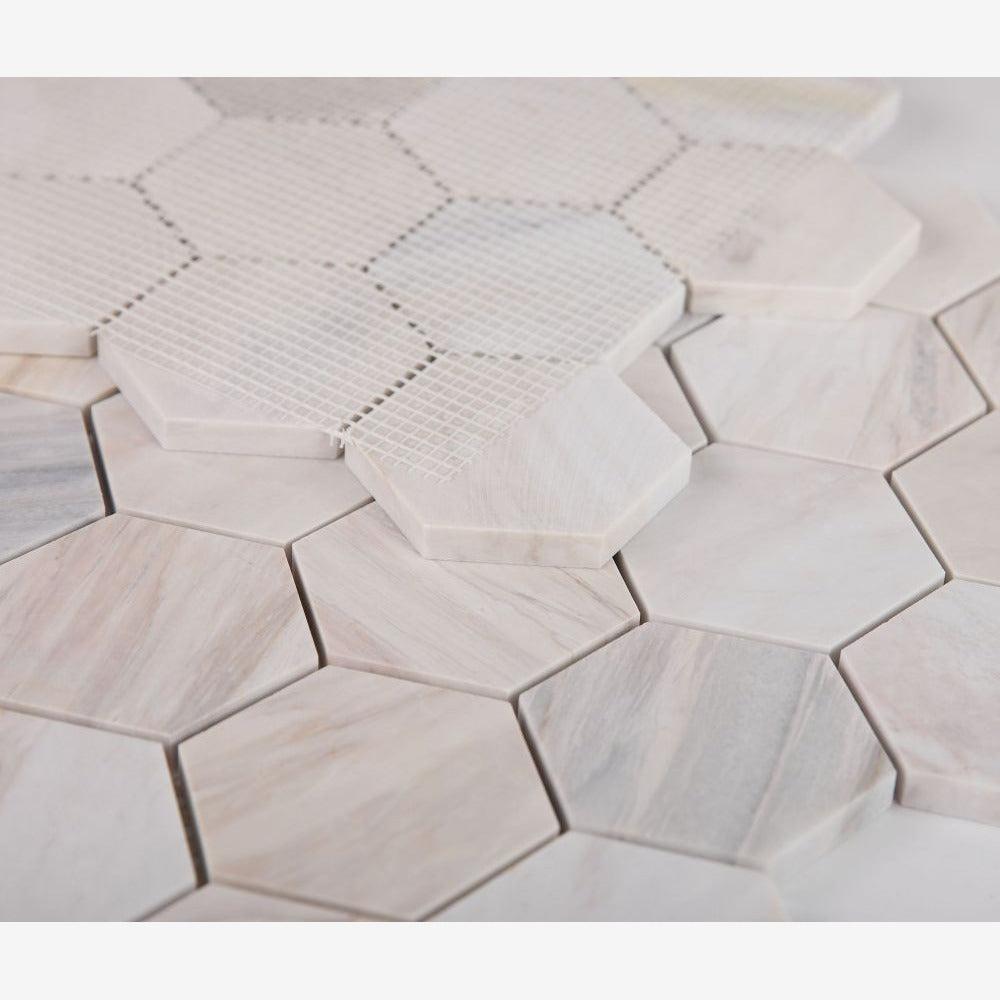 Hexalux Eura (Eurasian) 10x11.25 Honed Mosaic Tile