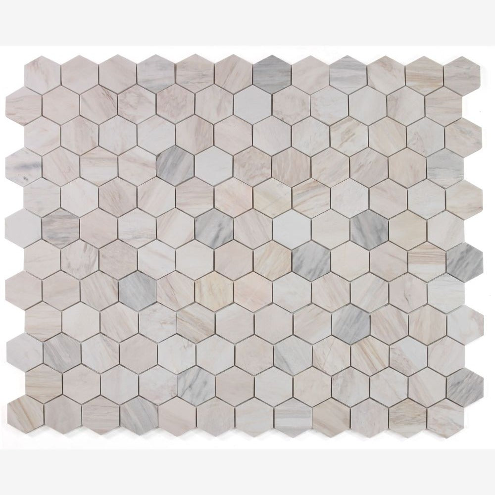 Hexalux Eura (Eurasian) 10x11.25 Honed Mosaic Tile