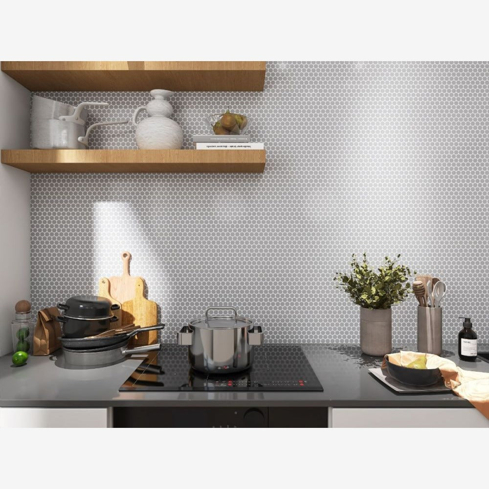 Ono City Grey Matte 11.5x12.25 Porcelain Tile