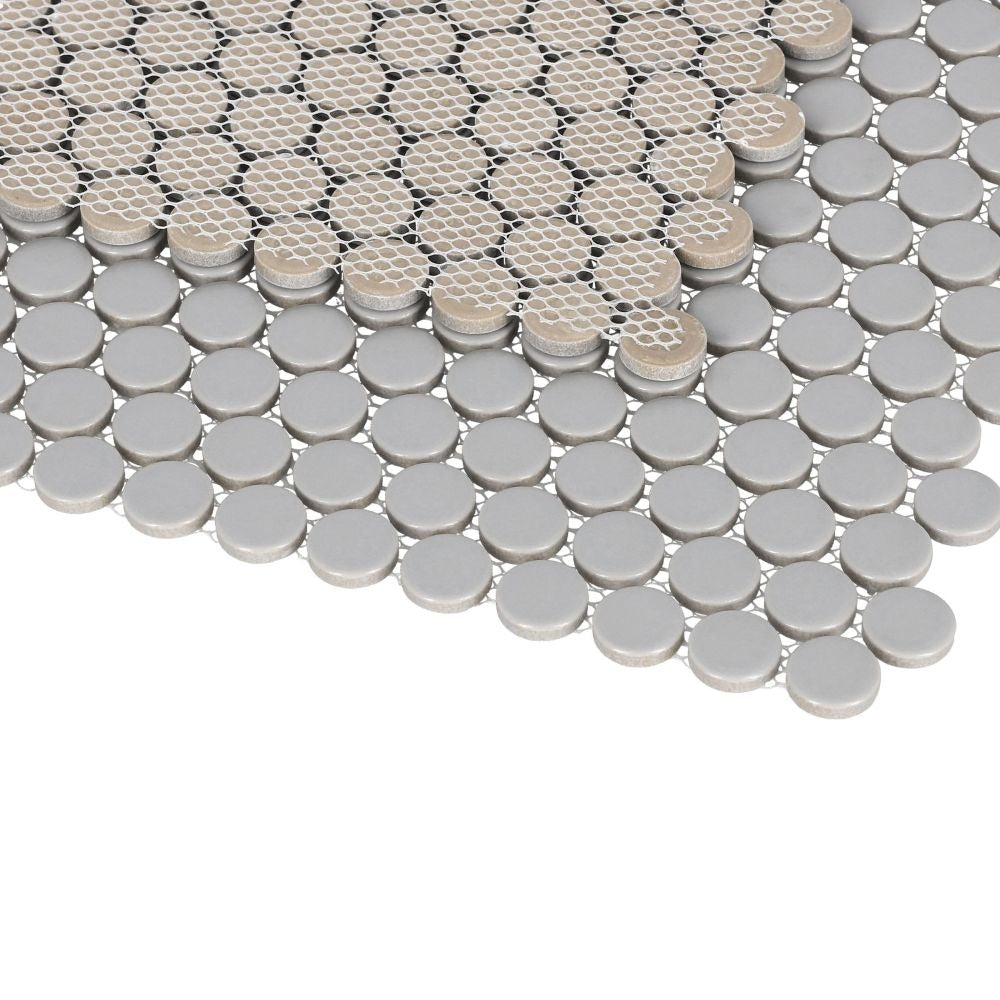 Ono City Grey Matte 11.5x12.25 Porcelain Tile