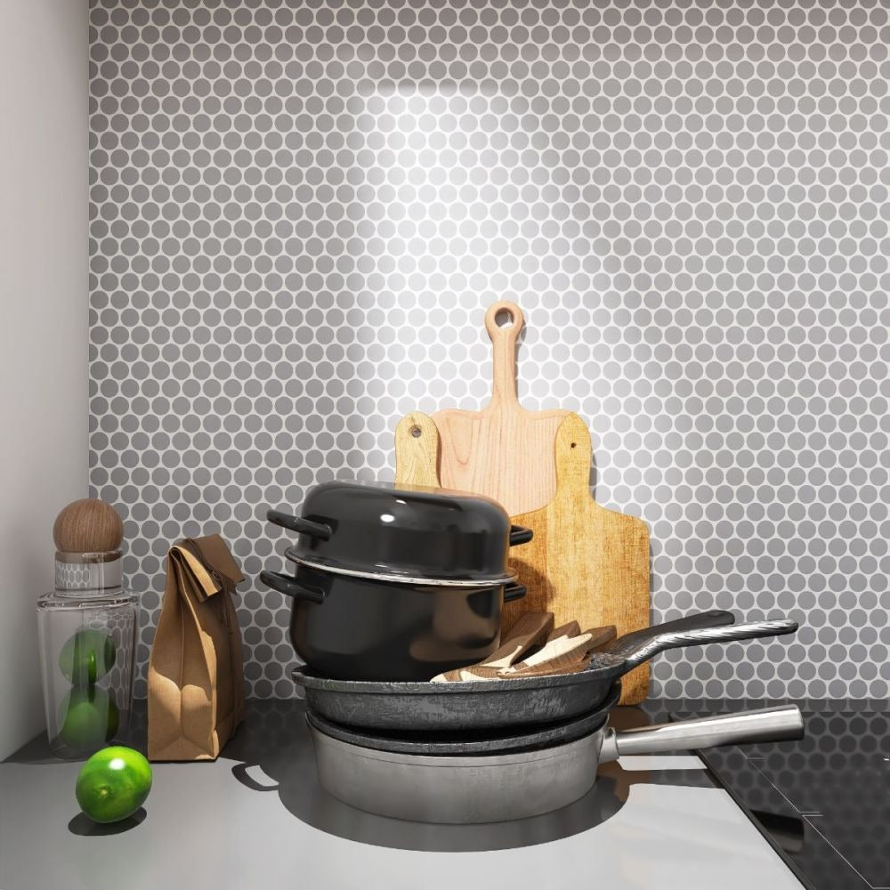 Ono City Grey Matte 11.5x12.25 Porcelain Tile