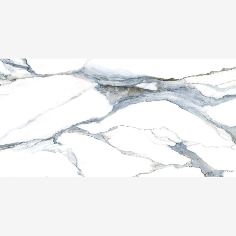 Calacatta Fantasy Acqua Polished 24x48 Porcelain Tile