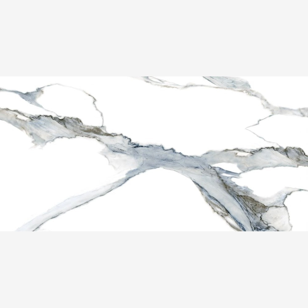 Calacatta Fantasy Acqua Polished 24x48 Porcelain Tile