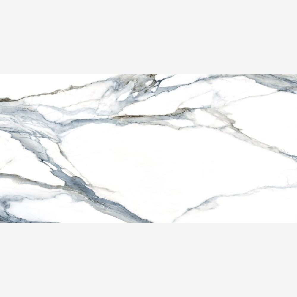 Calacatta Fantasy Acqua Polished 24x48 Porcelain Tile