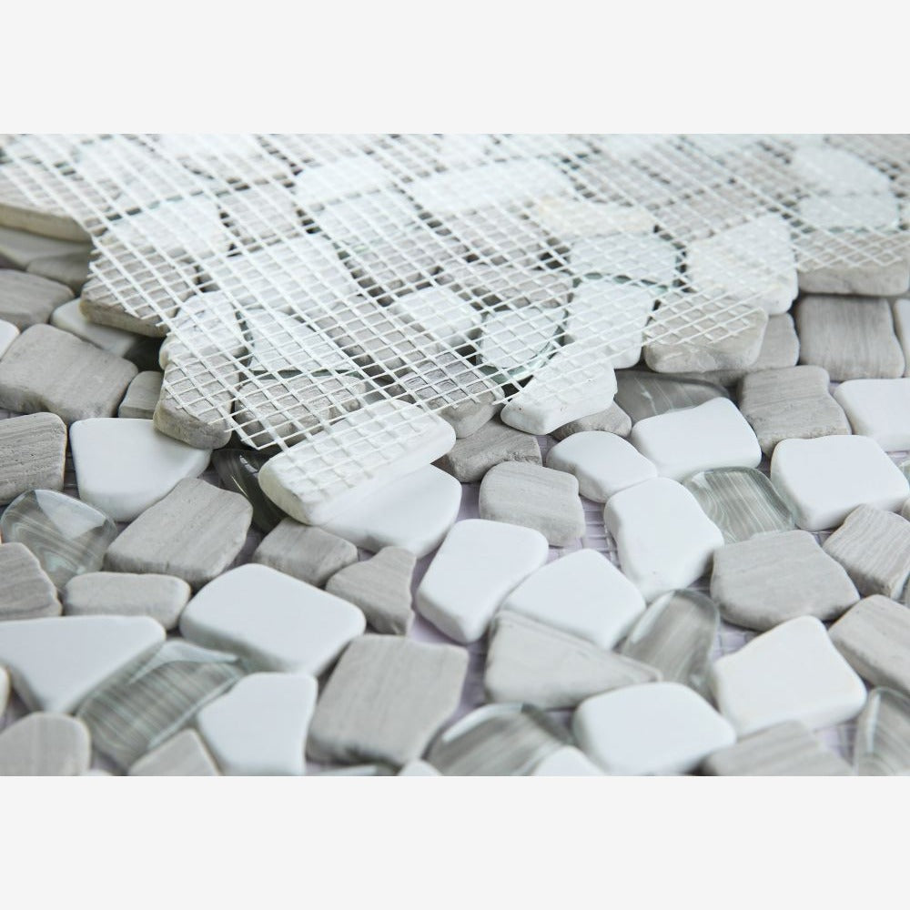 Brimstone Loft 12x12 Mosaic Tile