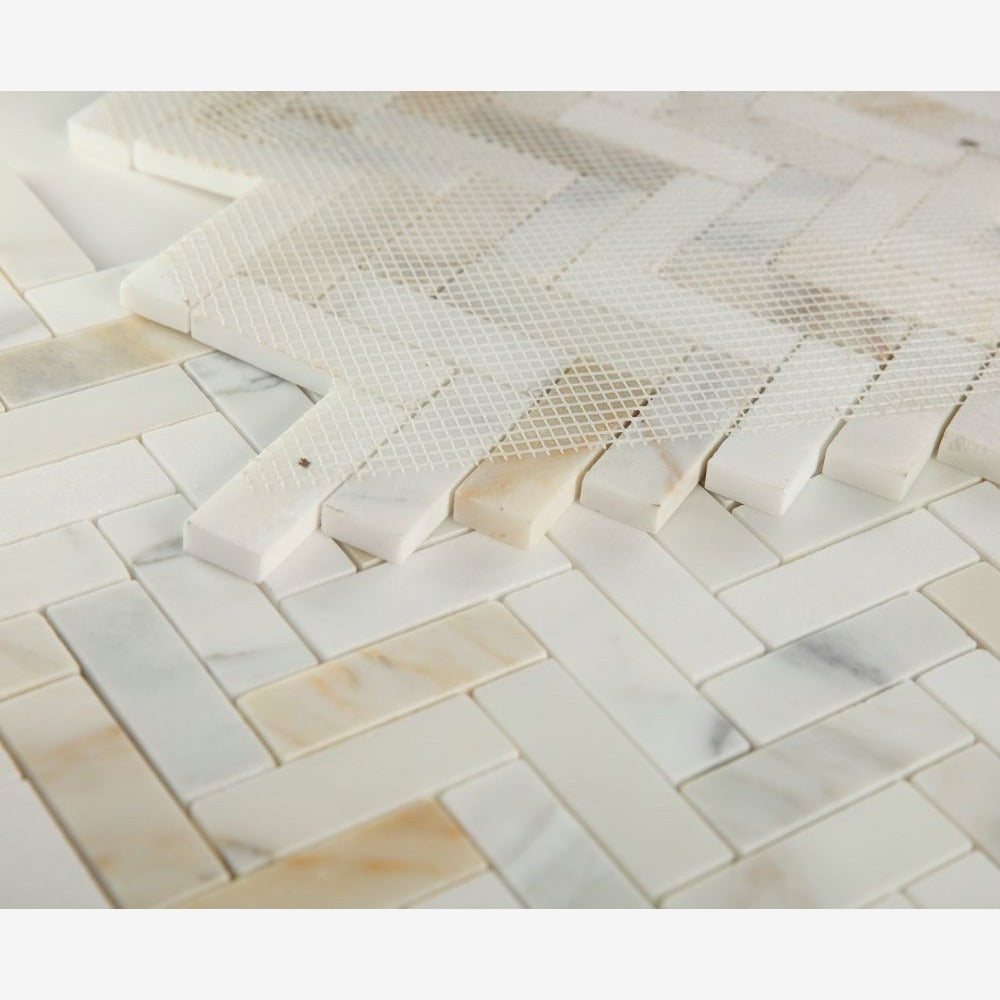 Tesserae Sunrise Honed 11x12.5 Mosaic Tile