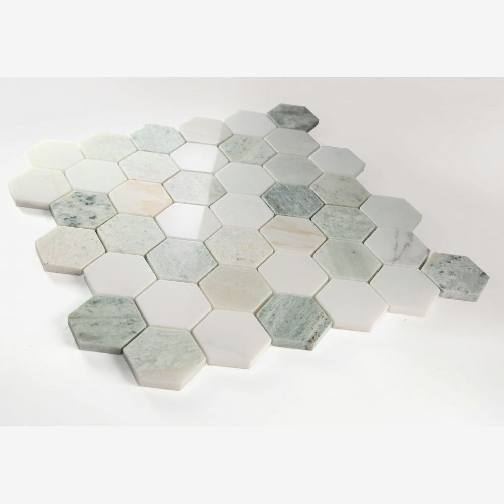 Hexalux Spring 2x2 11.75x12 Mosaic Tile