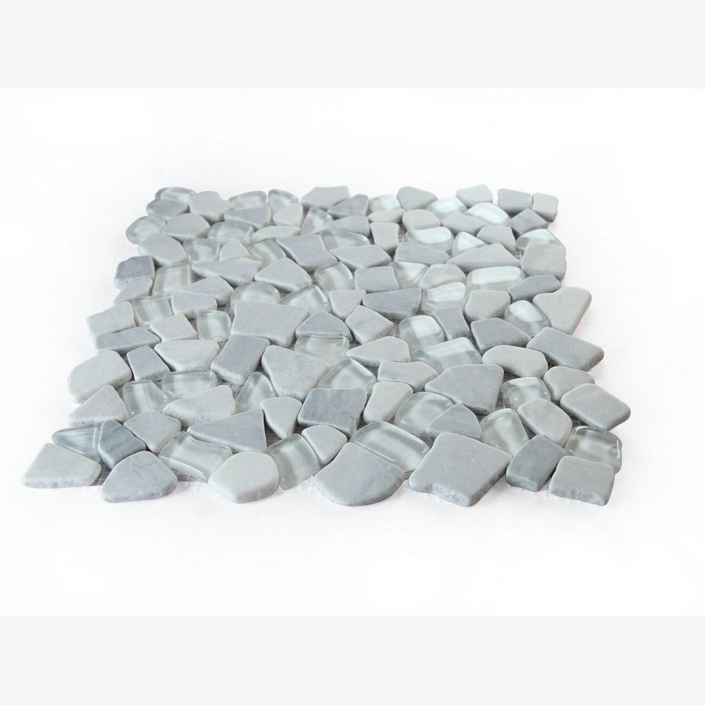 Brimstone Gray 12x12 Mosaic Tile