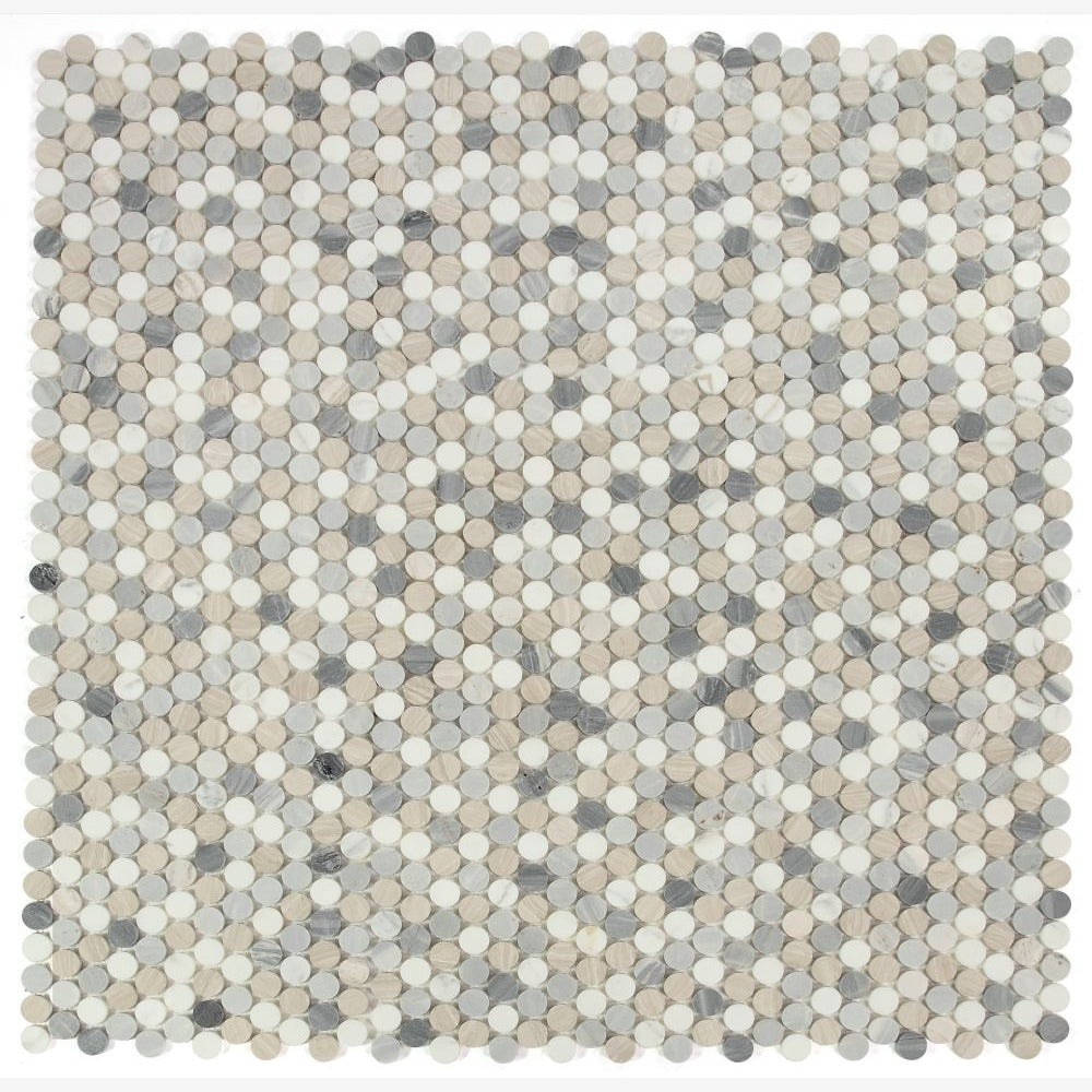 Orbix Marble Blue 11x11.5 Mosaic Tile