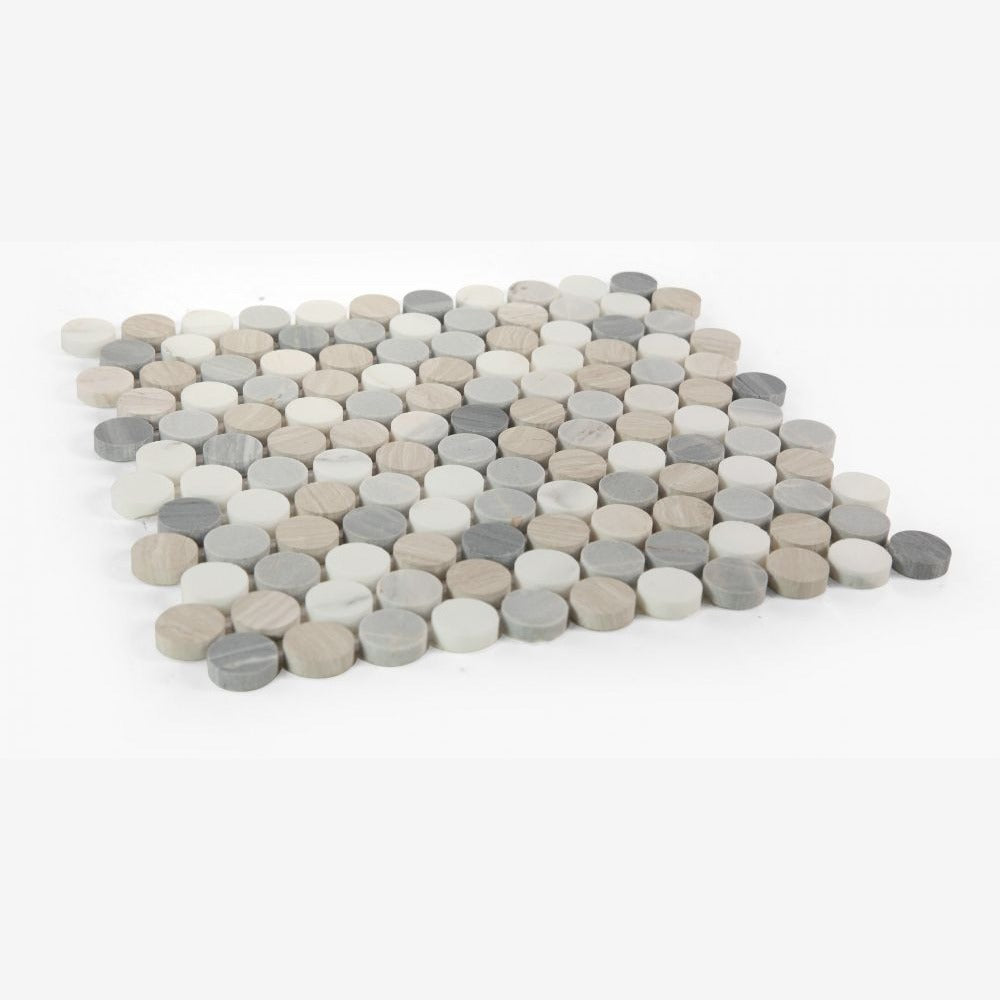 Orbix Marble Blue 11x11.5 Mosaic Tile
