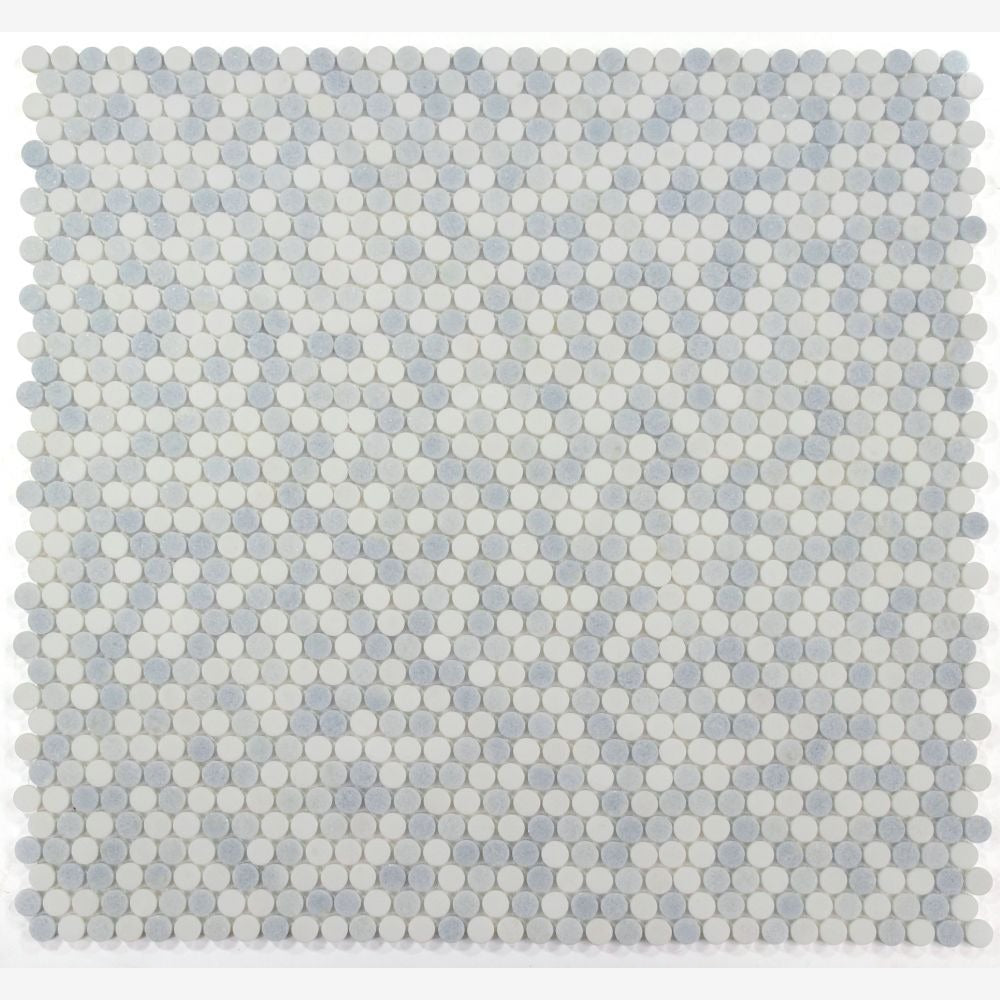 Orbix Marble Crystal Ocean 11x11.5 Mosaic Tile
