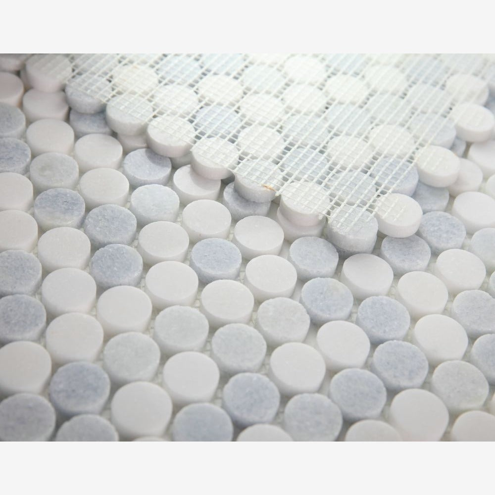 Orbix Marble Crystal Ocean 11x11.5 Mosaic Tile