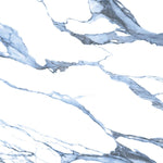 Load image into Gallery viewer, Calacatta Blue Matte 48x48 Porcelain Tile
