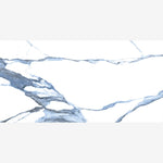 Load image into Gallery viewer, Calacatta Blue Polished 24x48 Porcelain Tile
