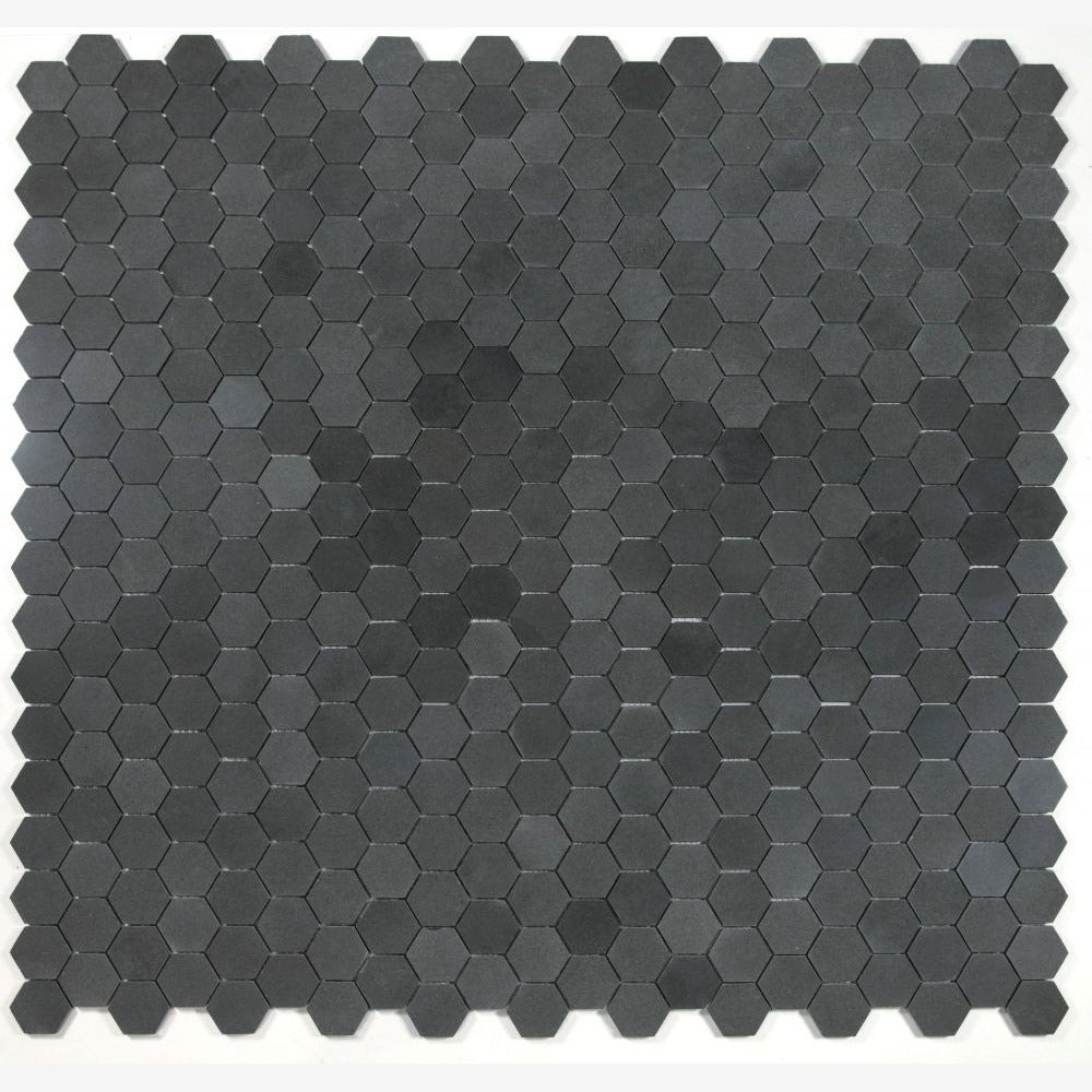 Hexalux Basalt 11.75x12 Mosaic Tile