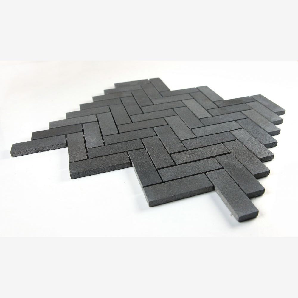 Tesserae Basalt 11x12.5 Mosaic Tile