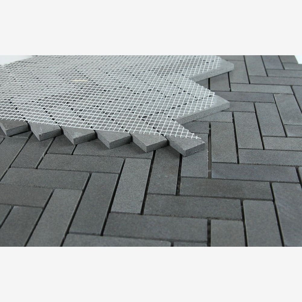 Tesserae Basalt 11x12.5 Mosaic Tile