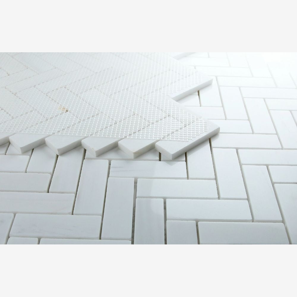 Tesserae Dolomite Polished 12x12.75 Mosaic Tile