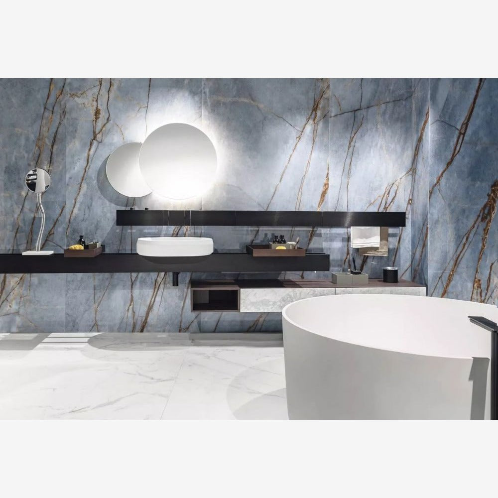 Heritage Luxe Azure Matte 32x71 Porcelain Tile