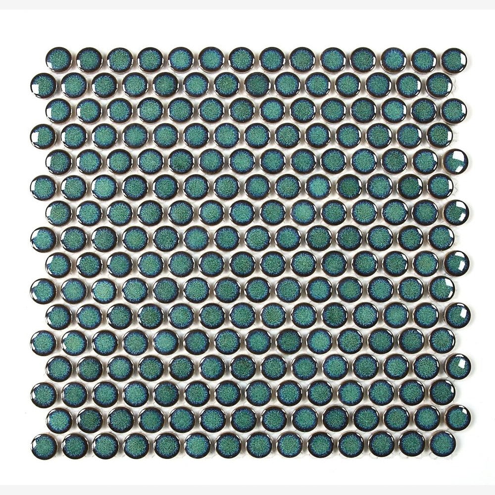 Ono Turquoise 11.5x11.5 Porcelain Tile