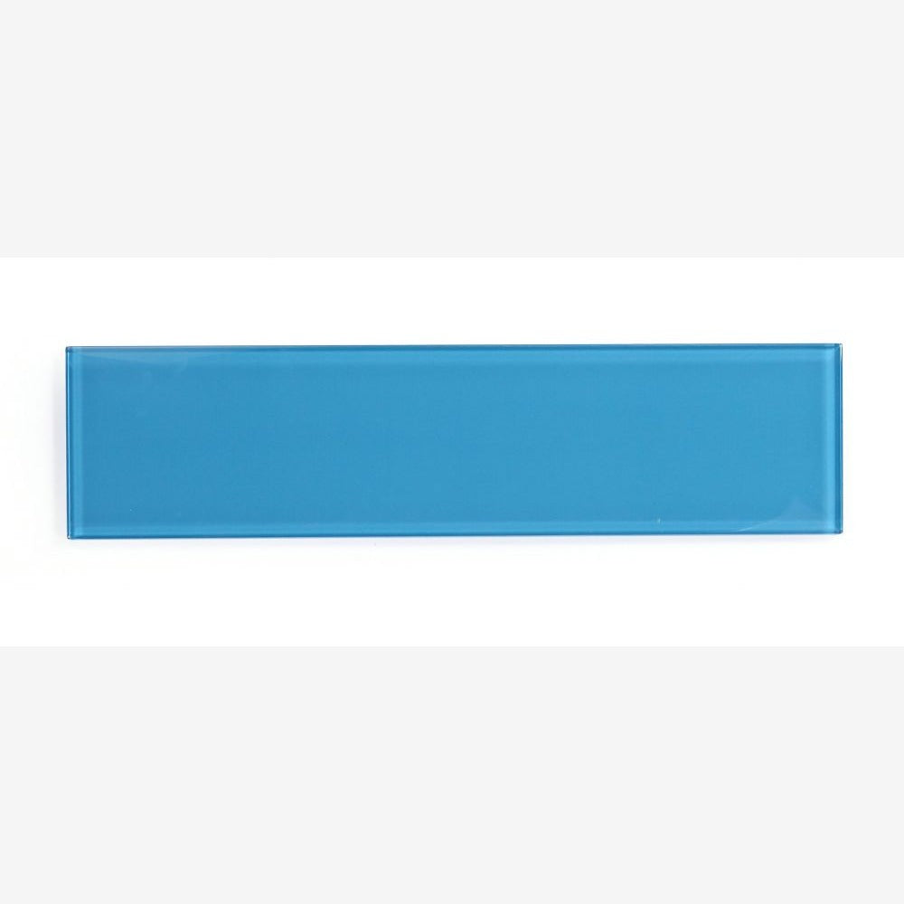Lumia Royal Blue 4x16 Glass Tile