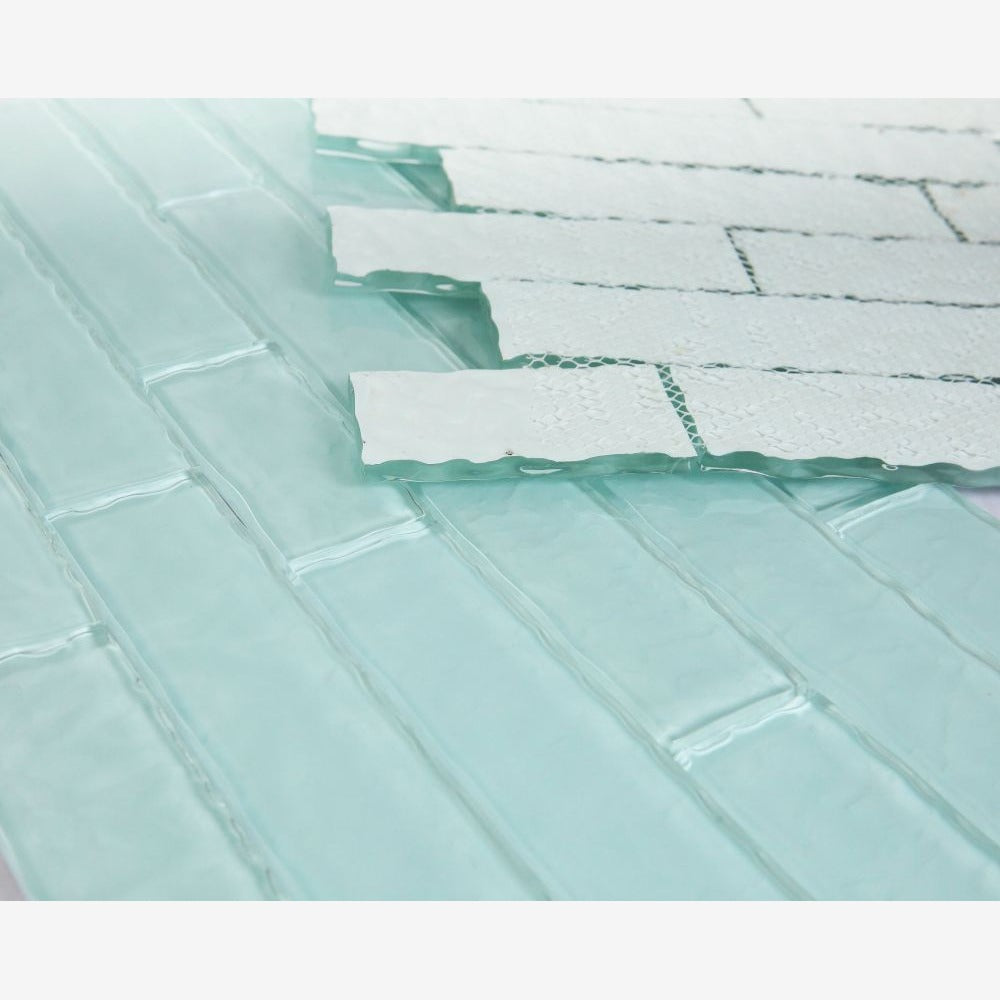 Neolith Turquoise 11.75x11.75 Glass Mosaic Tile