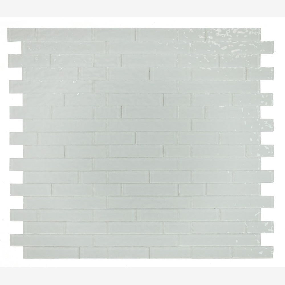 Neolith Clear Grey 11.75x11.75 Glass Mosaic Tile