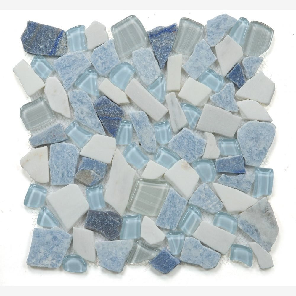Brimstone Royal Sapphire 12x12 Mosaic Tile
