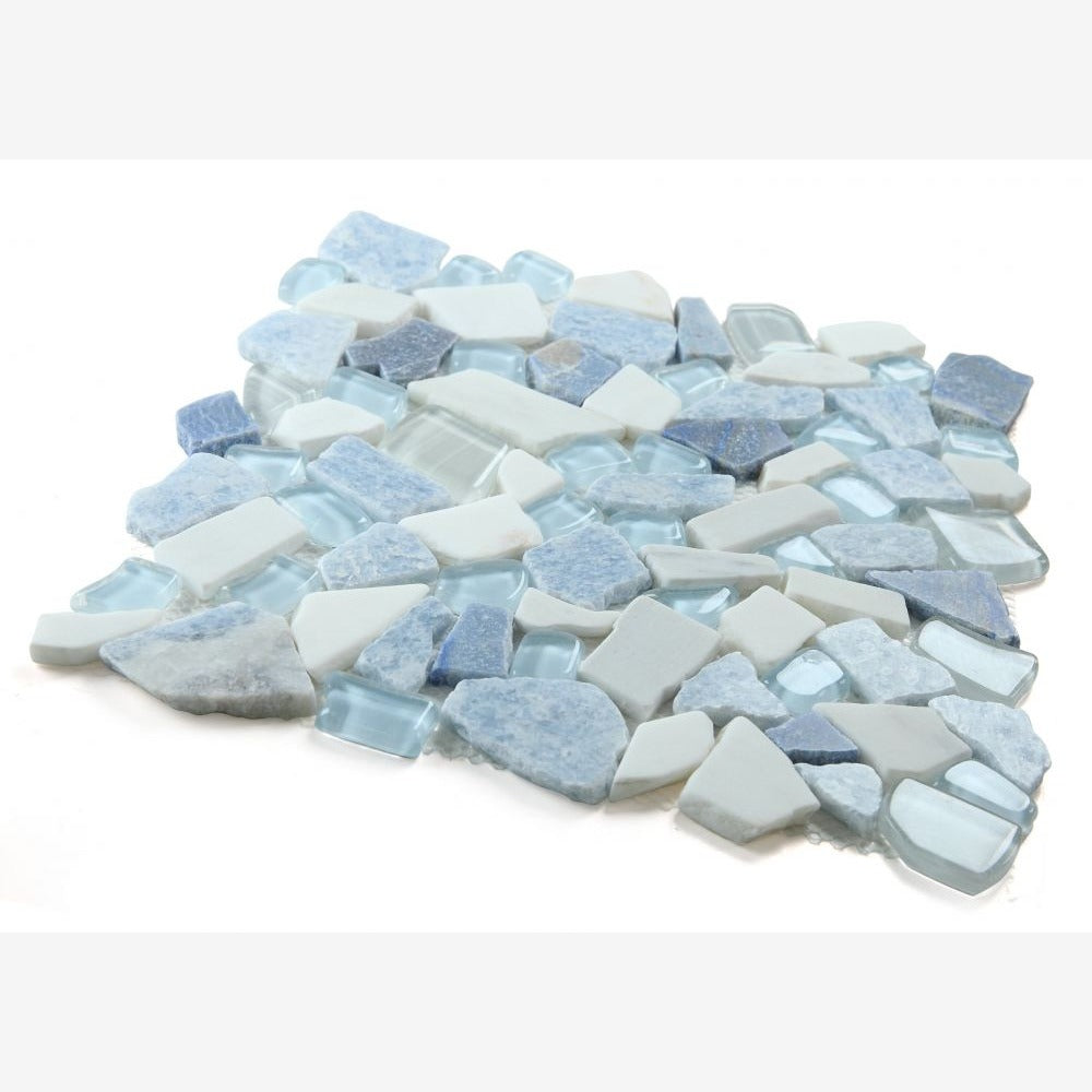 Brimstone Royal Sapphire 12x12 Mosaic Tile