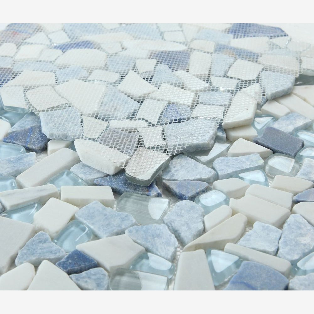 Brimstone Royal Sapphire 12x12 Mosaic Tile