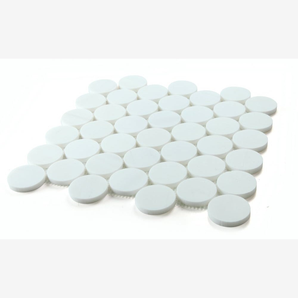 Orbix Marble Large Dolomite Honed 2x2 11.75x12 Mosaic Tile