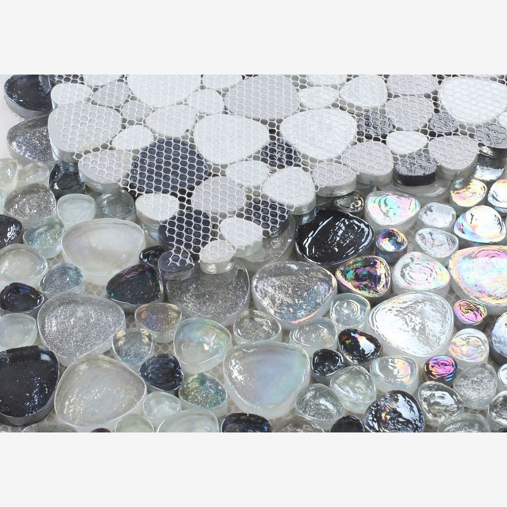 Osirion Grey Pebble 12x12 Mosaic Tile