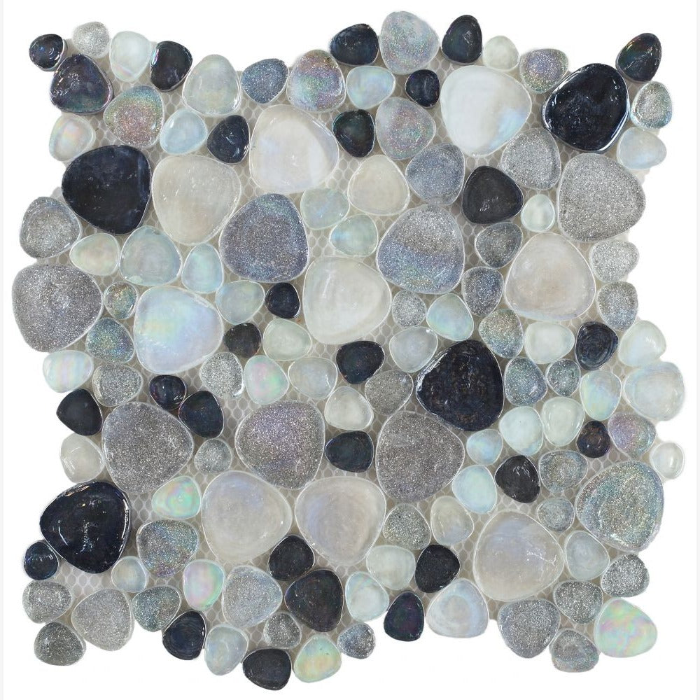 Osirion Grey Pebble 12x12 Mosaic Tile
