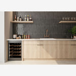 Load image into Gallery viewer, Zellure Nimbus Gray 2x16 Glossy Ceramic Tile
