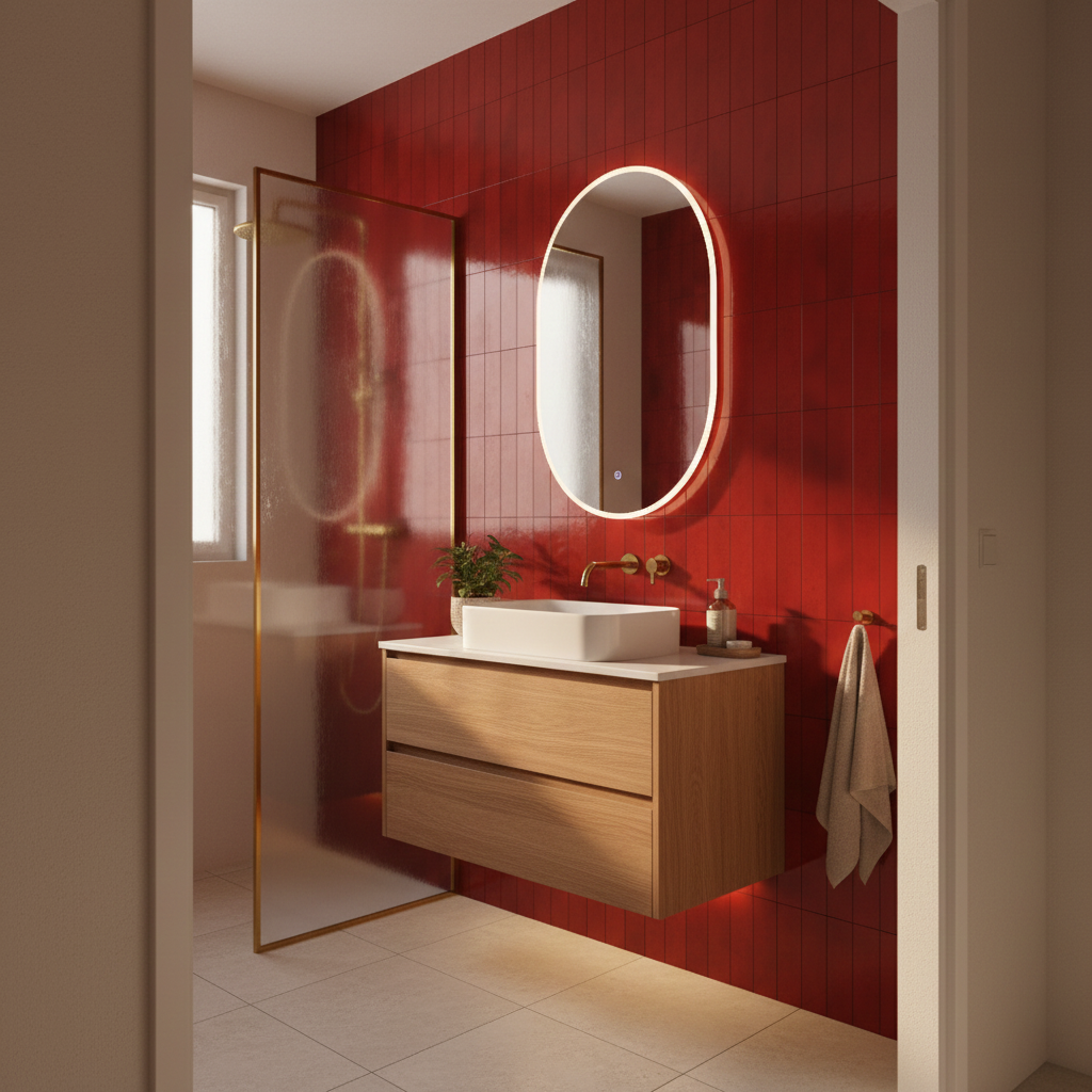 Souk Lava 2.8x11 Bright Porcelain Tile - view 6
