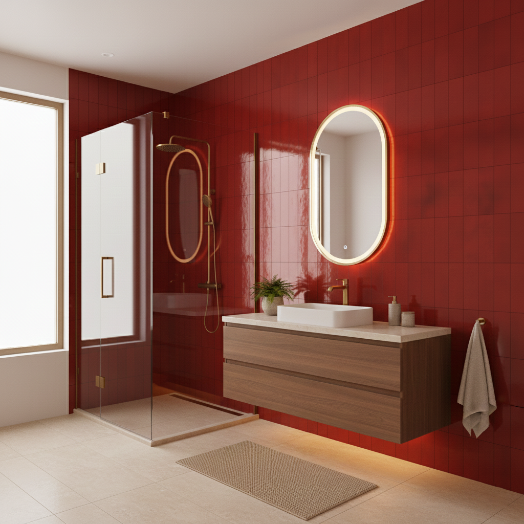 Souk Lava 2.8x11 Bright Porcelain Tile - view 13