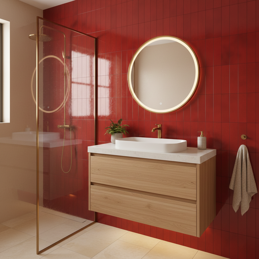 Souk Lava 2.8x11 Bright Porcelain Tile - view 14