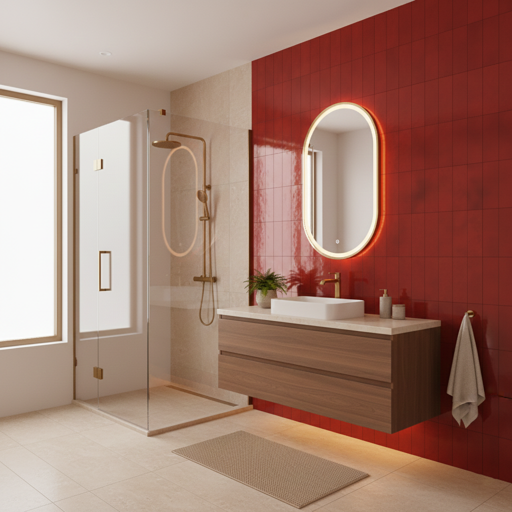 Souk Lava 2.8x11 Bright Porcelain Tile - view 15