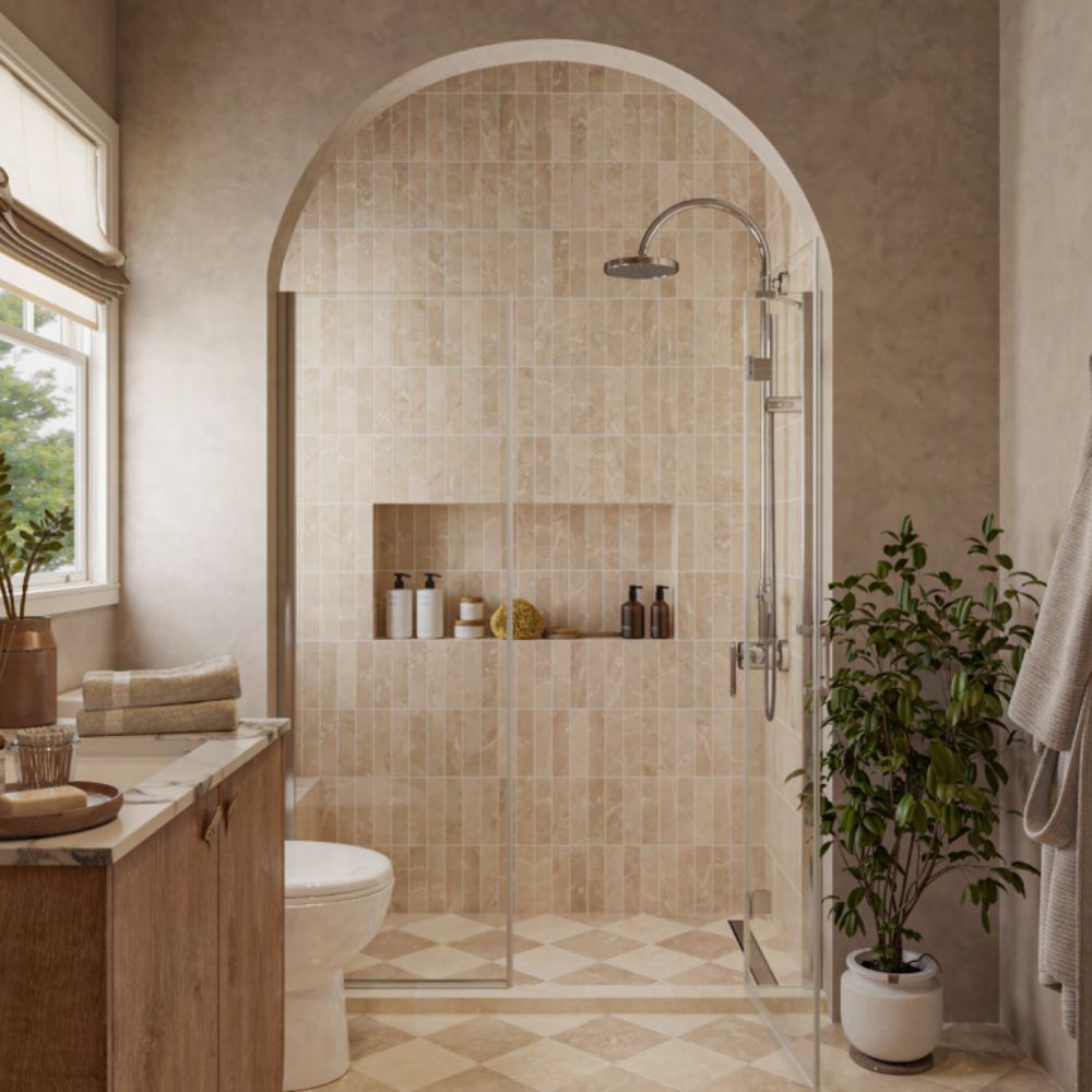 Seda Avorio 2x8 Bright Ceramic Tile