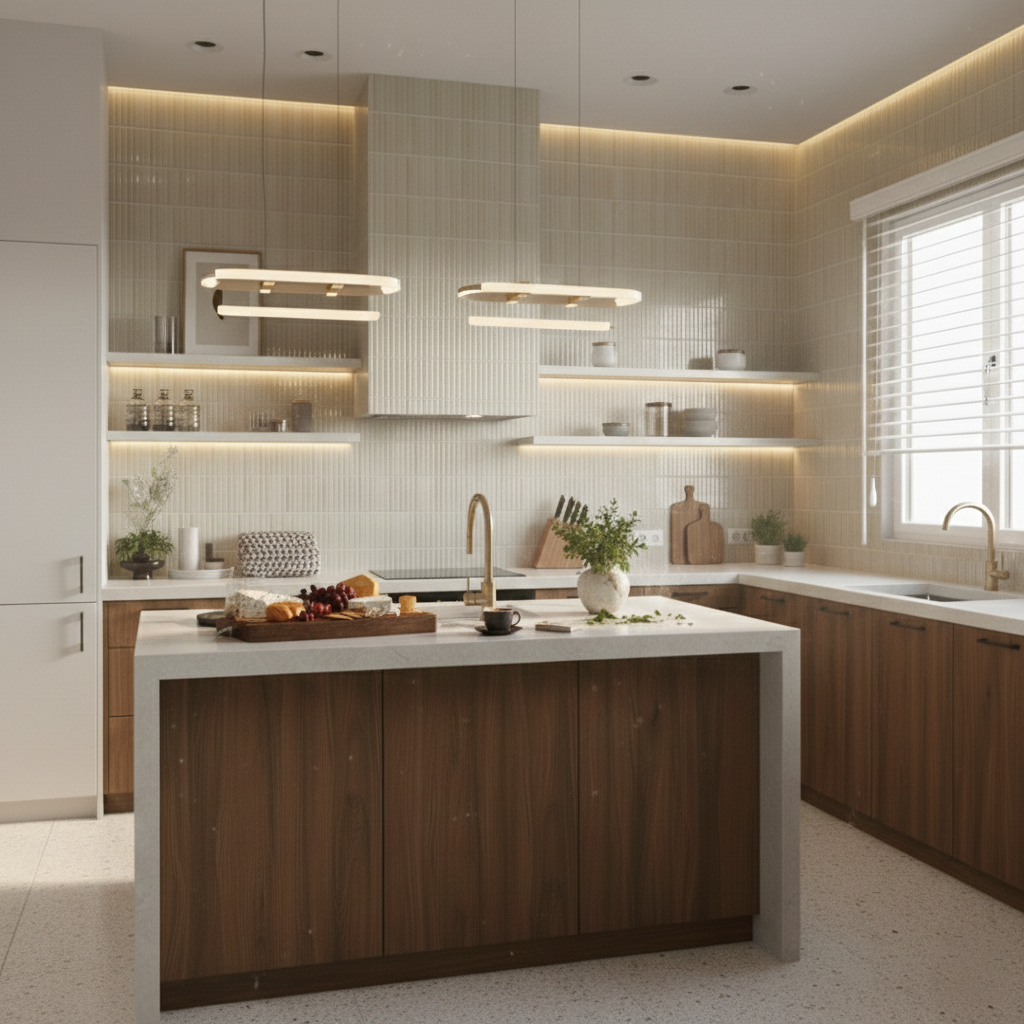 Linea Luxe Ivory 4.5x9.1 Ceramic Tile Glossy