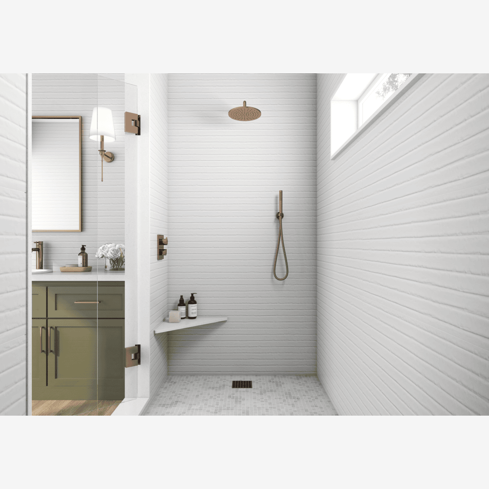 Solace White 16x48 R Ceramic Tile