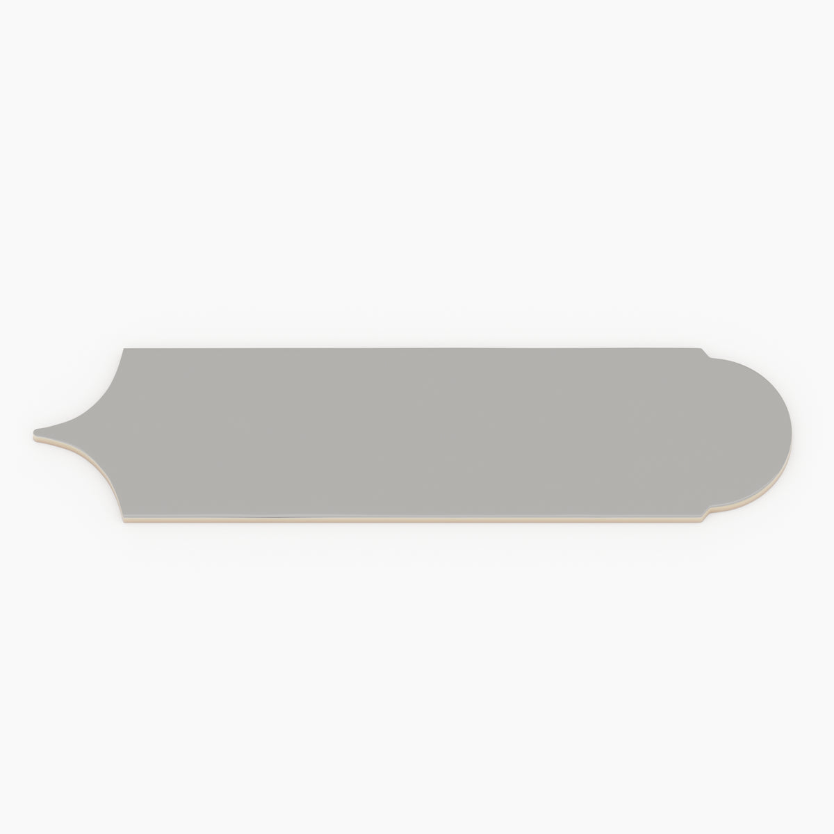 Doncaster Slate Falcon 3x12 Scallop Glossy Ceramic Tile