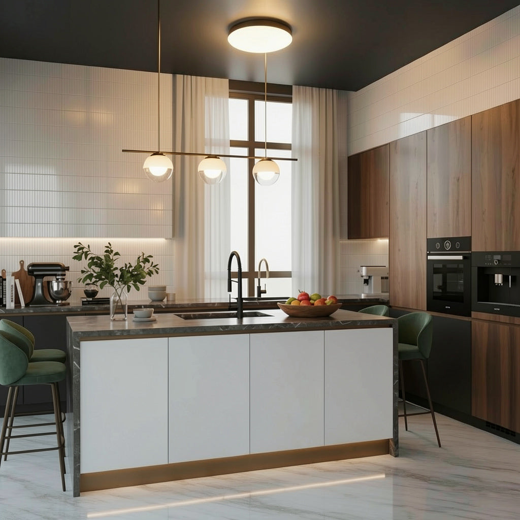Linea Luxe Snow 4.5x9.1 Ceramic Tile Glossy