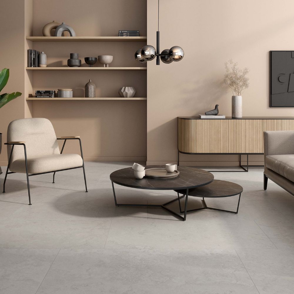 Verve Rapolano Gray 24x48 R Porcelain Tile