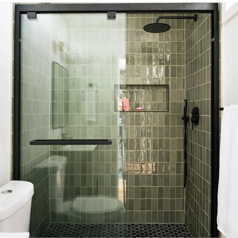 St. Lucia Green 2.5 x 5 Ceramic Tile Glossy