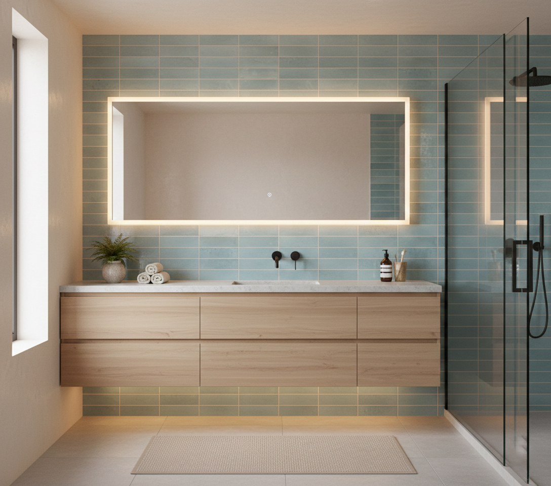 Souk Agua 2.8x11 Bright Porcelain Tile - view 5