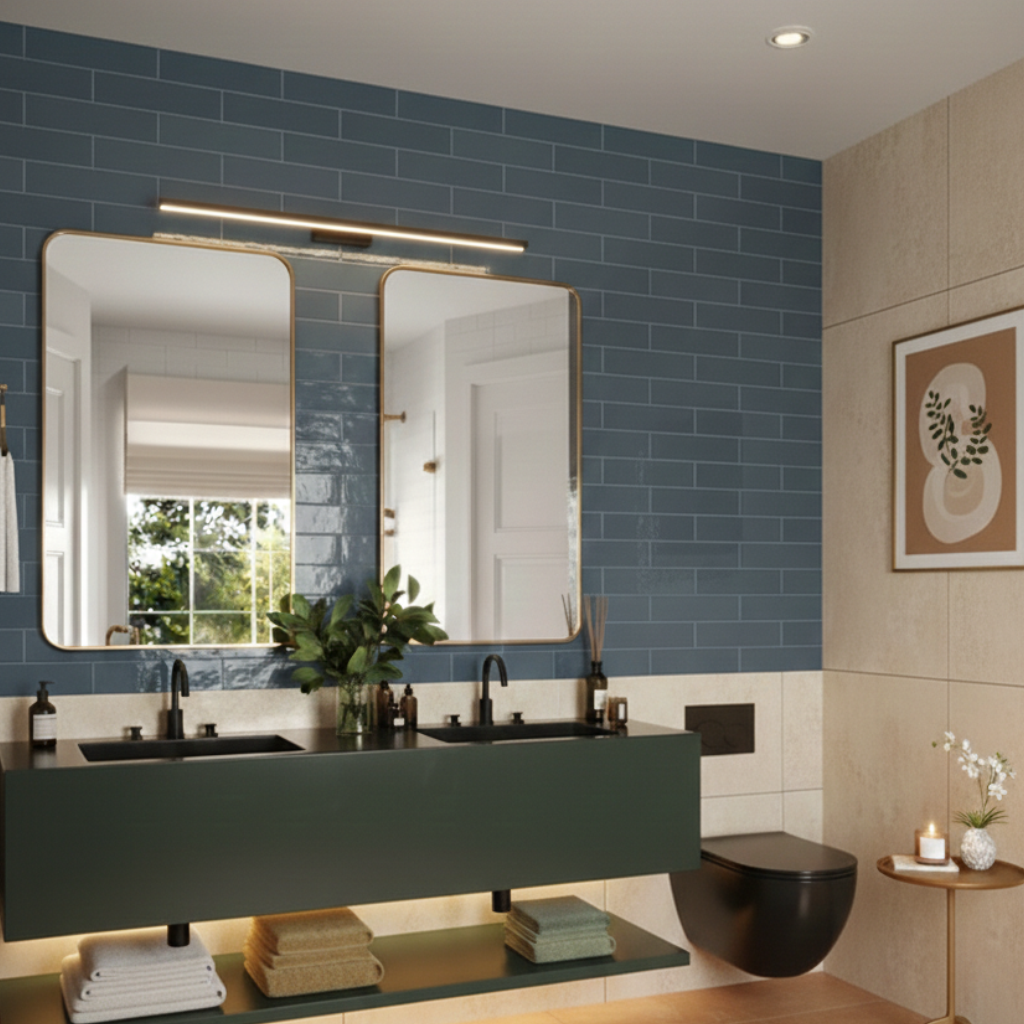 Camden Azul 3x12 Ceramic Tile Glossy