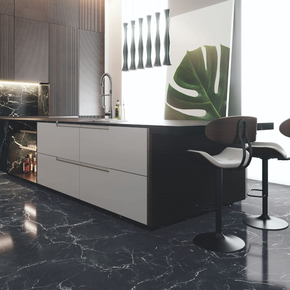 Obsidian Port Noir 24x48 Porcelain Tile