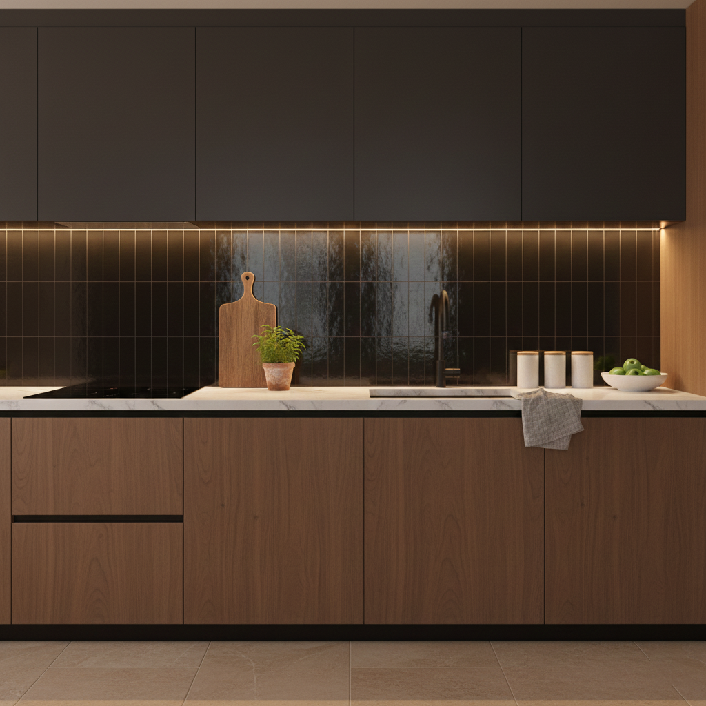 Souk Noche 2.8x11 Bright Porcelain Tile