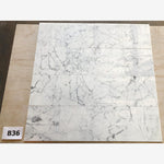 Load image into Gallery viewer, Statuario White 12x12 Polished Marble Field Tile
